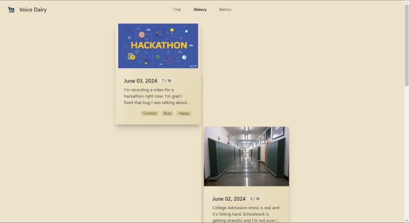 Voice Dairy – screenshot 2