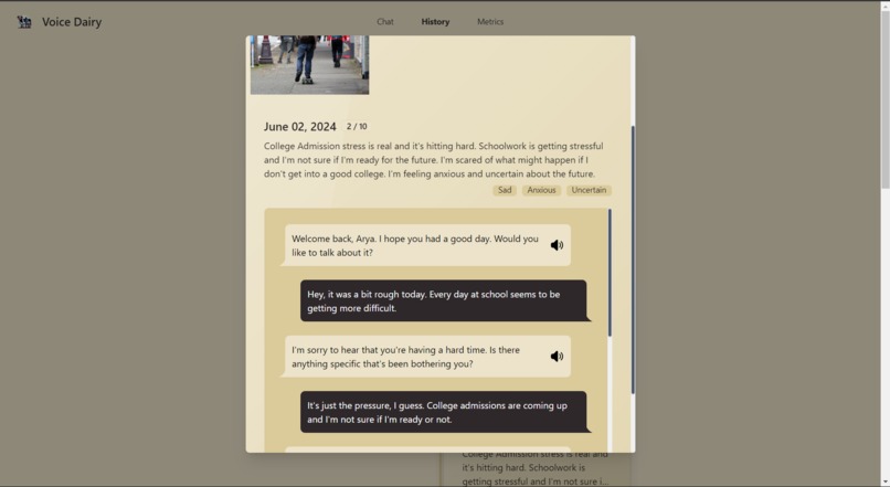 Voice Dairy – screenshot 3