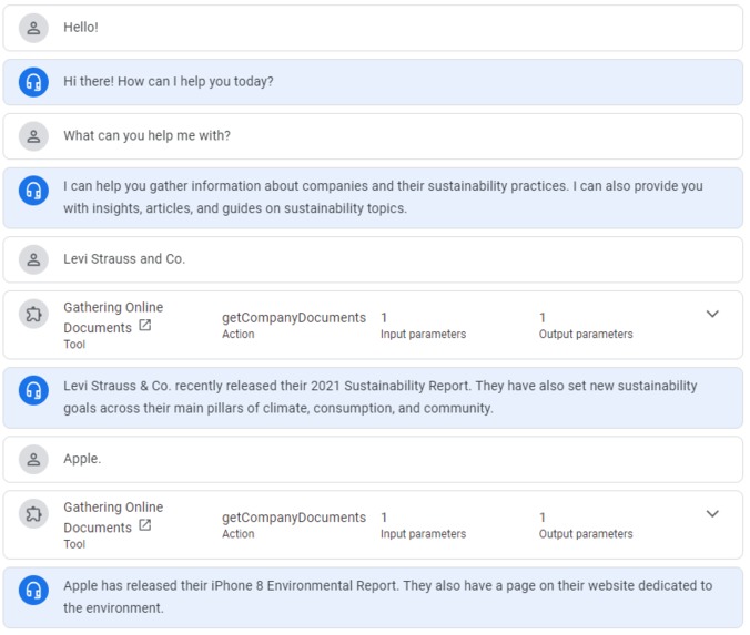 Ethical Shopping Chat Agent – screenshot 1