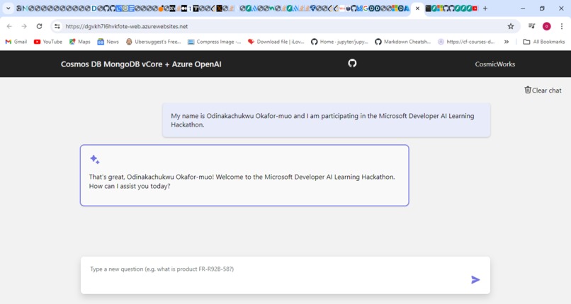 Ai chat bot – screenshot 1