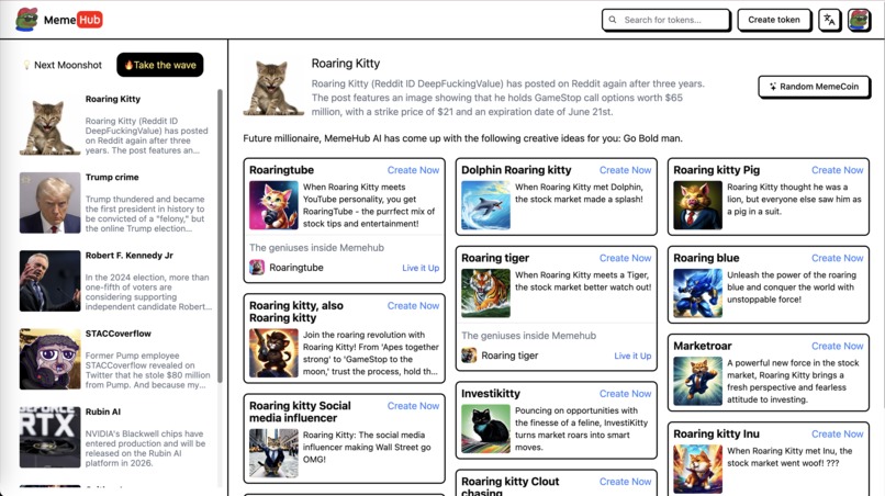 Memehub.AI – screenshot 5