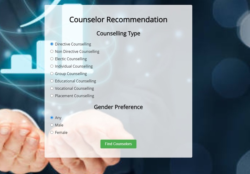 Career Compass Website  – screenshot 2