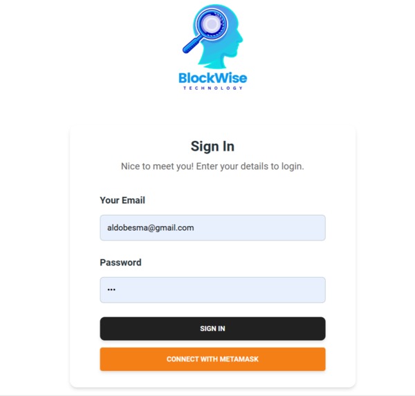 BlockWise AI – screenshot 1