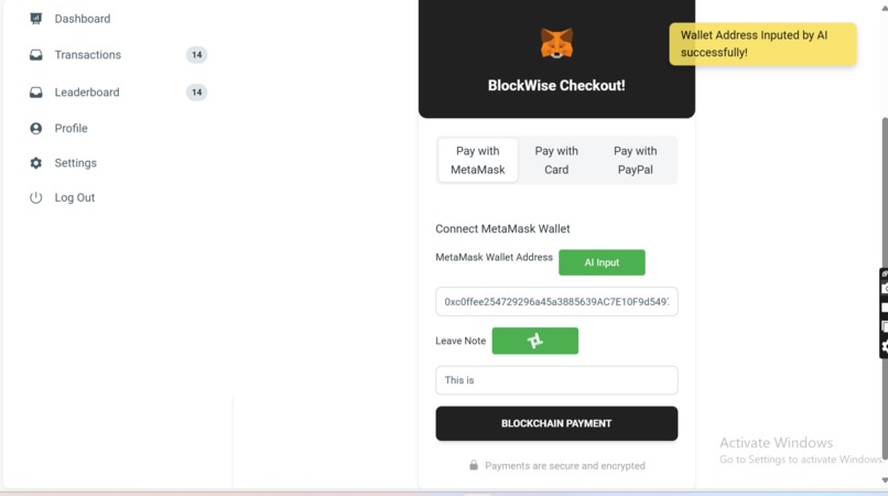 BlockWise AI – screenshot 4