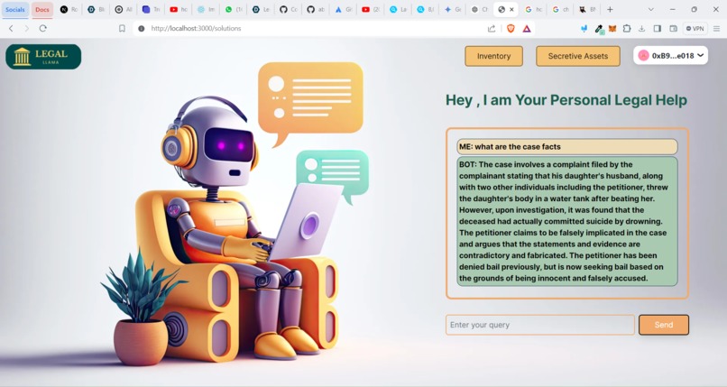 Legal Llama – screenshot 2