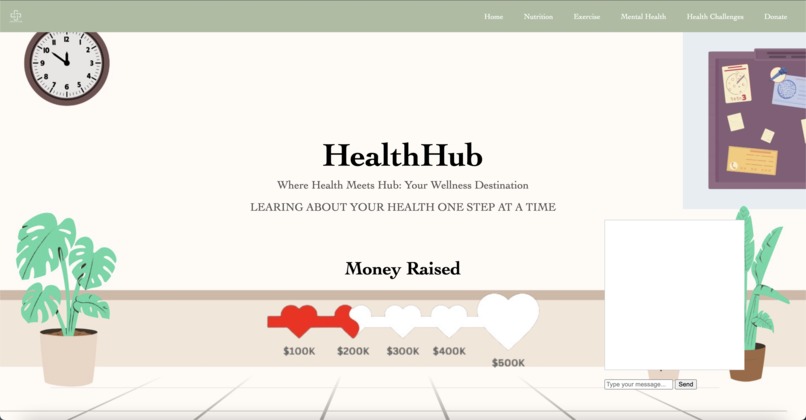 HealthHub – screenshot 1