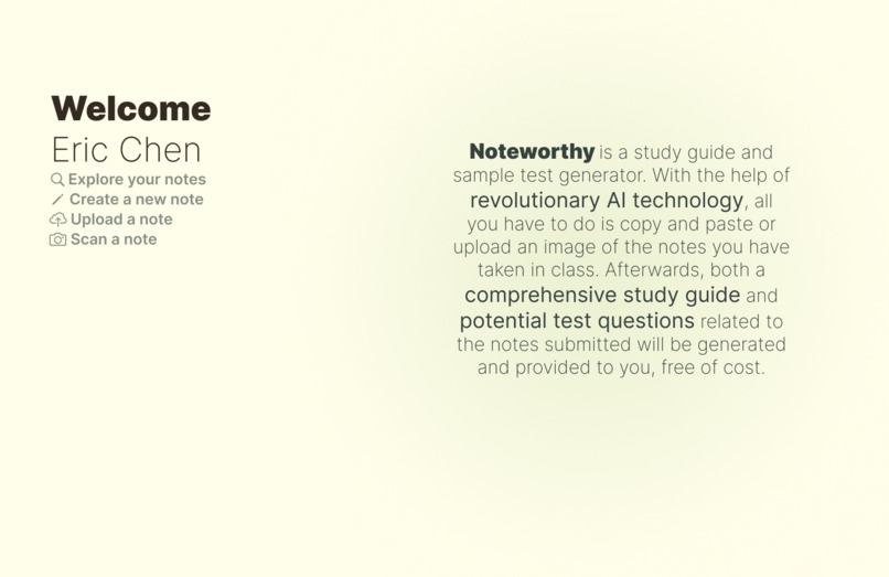 Noteworthy – screenshot 1