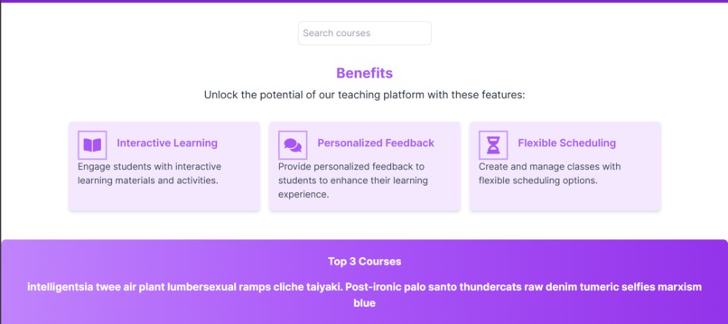 Teachy - Landing page – screenshot 2