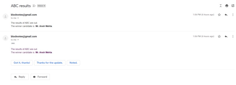 Voting System – screenshot 6