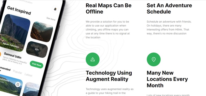 Travel-Landing-Page – screenshot 4