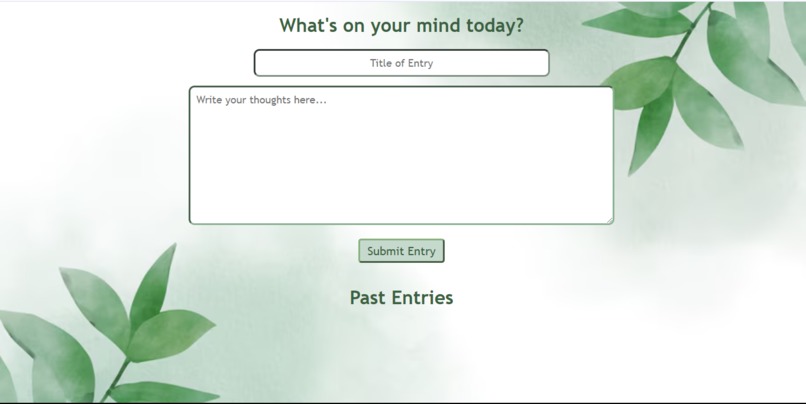 Wellness Journal – screenshot 1
