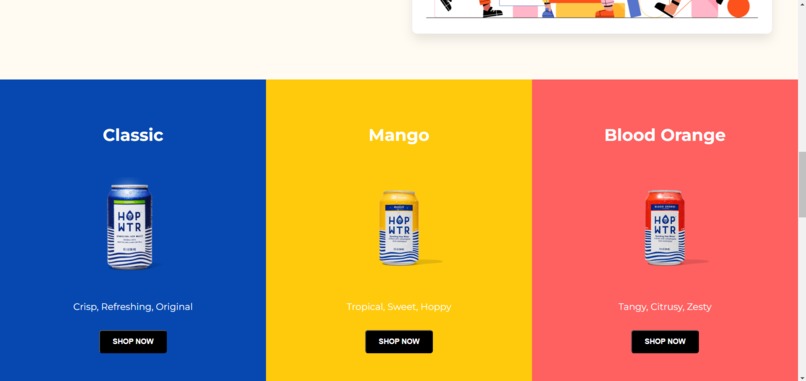LandingPage-Hopwtr-clone – screenshot 4