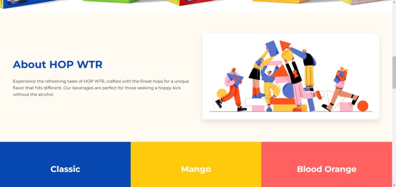 LandingPage-Hopwtr-clone – screenshot 3