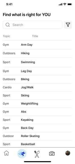 FITogether – screenshot 5