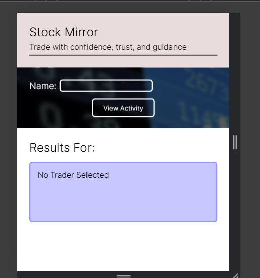 StockMirror – screenshot 1