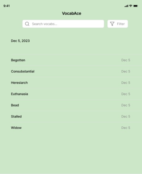 VocabAce – screenshot 2