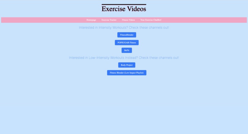 FitTrack  – screenshot 2