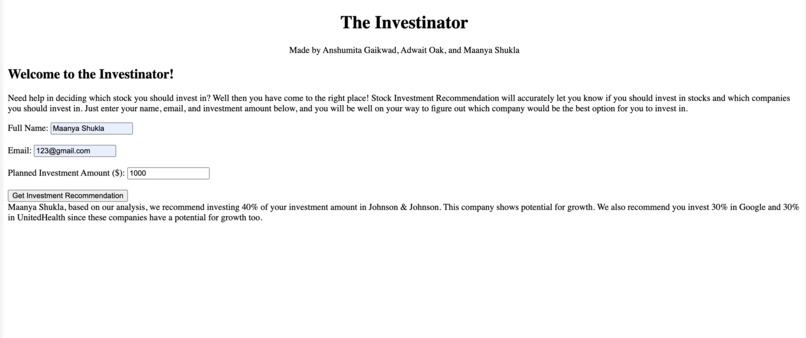 The Investinator – screenshot 1