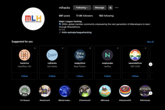 Follow MLH on Instagram