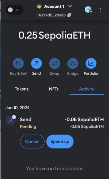 Send Cryptocurrency – screenshot 1