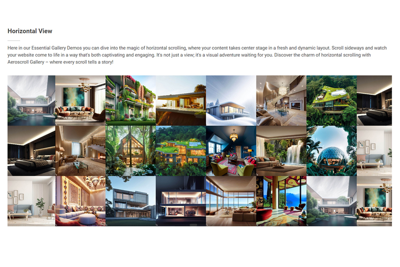 Aeroscroll Gallery Wordpress Plugin – screenshot 3