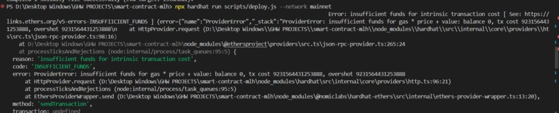 smart contract – screenshot 1