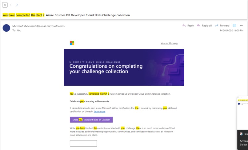 Microsoft Developers AI Learning Hackathon Phase 1 – screenshot 3