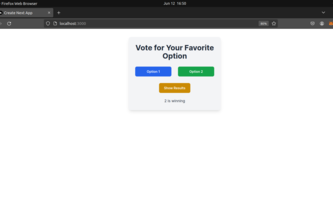 Voting Dapp 