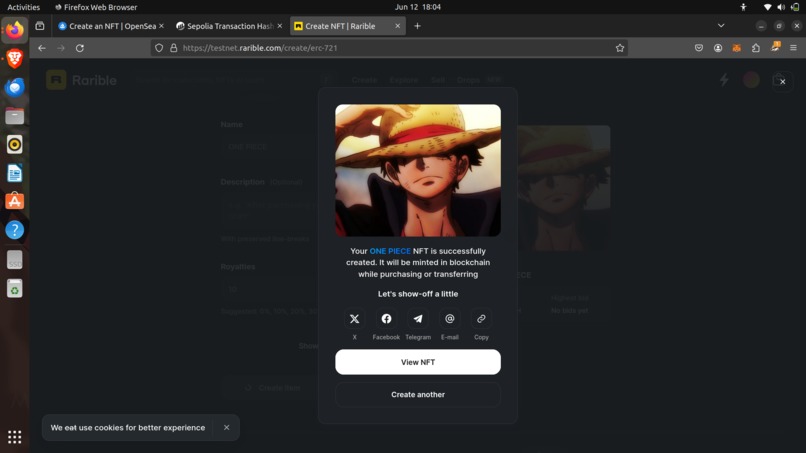 ONE PIECE NFT – screenshot 1
