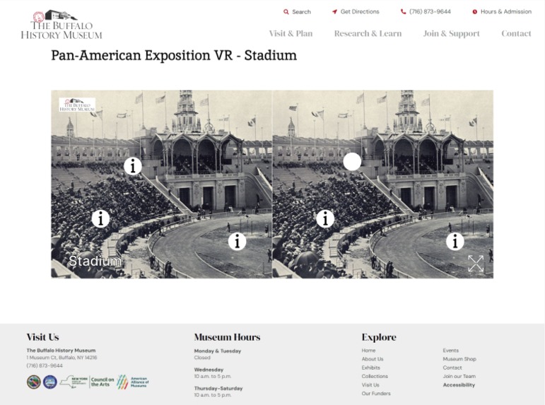 Team 18 - Hidden Archives: Pan-Am Exposition Reimagination – screenshot 3