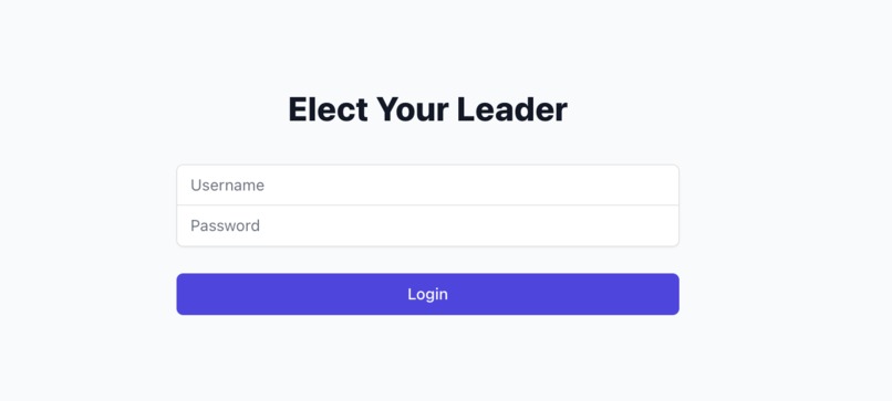 ElectYourLeader – screenshot 1