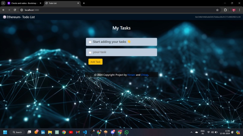 Ethereum- TODO List – screenshot 4