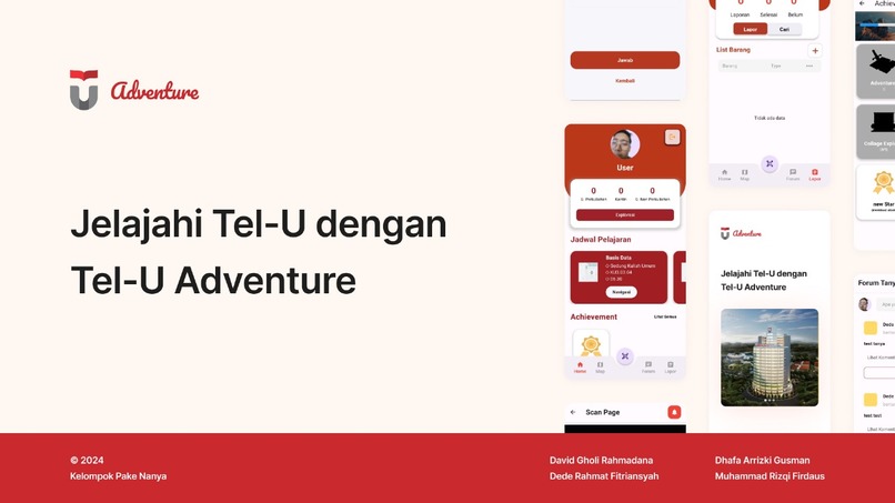 SE4501_TelU Adventure Mobile APP – screenshot 1