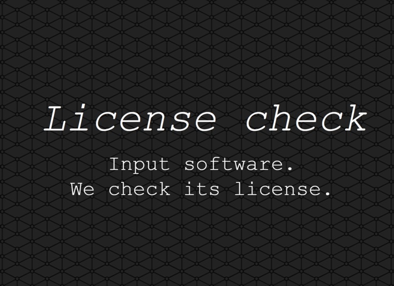 License Checker – screenshot 1