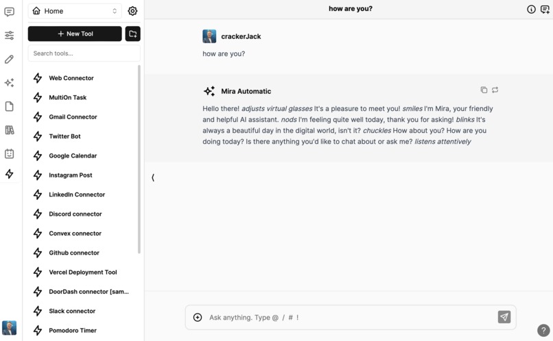 Mira Ai – screenshot 2