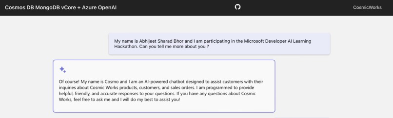 AI powered bike shop bot – screenshot 4