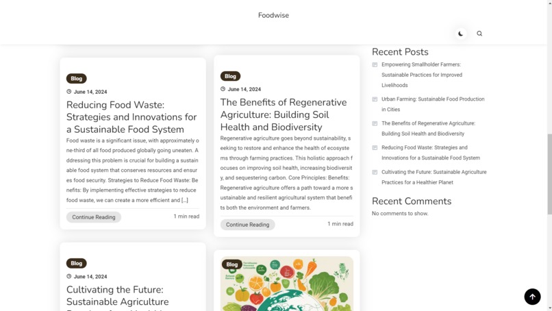 Foodwise – screenshot 2