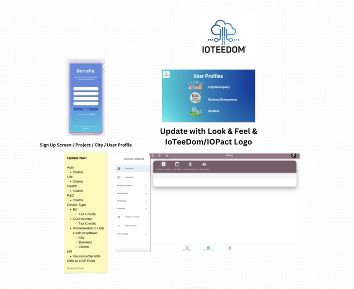 IOPact integrates social impact for climate change FinTech  – screenshot 1
