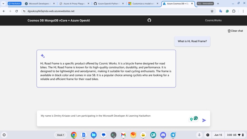 Phase 1  Submission – screenshot 1