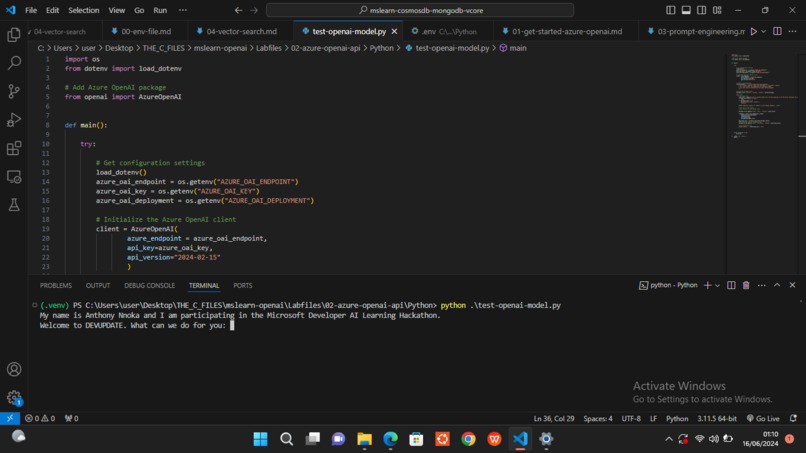 DEVUPDATE – screenshot 1