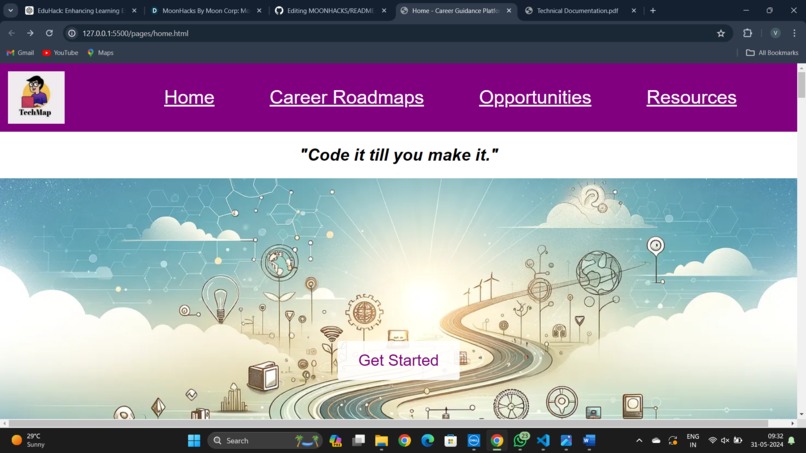 TechMap – screenshot 2