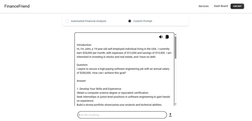 FinanceFriend – screenshot 3