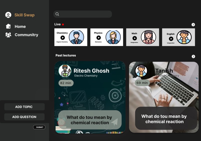Skill Swap – screenshot 1