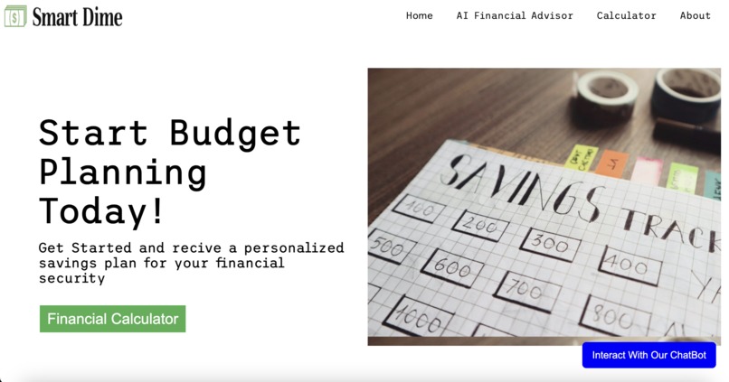 Smart Dime - AI Powered Financial Tool – screenshot 1