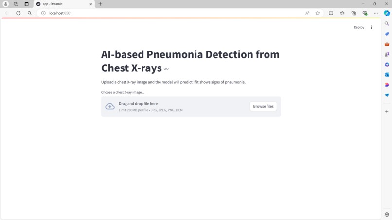 AI-based Diagnostic Tool for Medical Imaging – screenshot 1