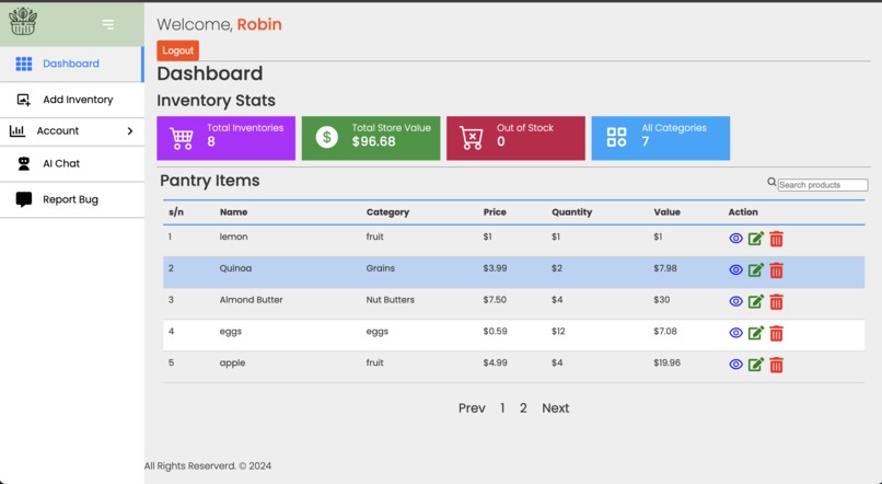 EcoPantry – screenshot 3