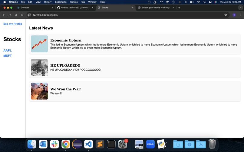 Stock Simulator – screenshot 1