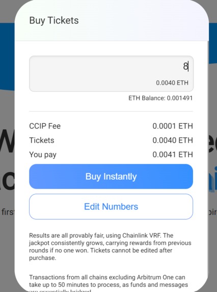 Tetrad Lottery – screenshot 4