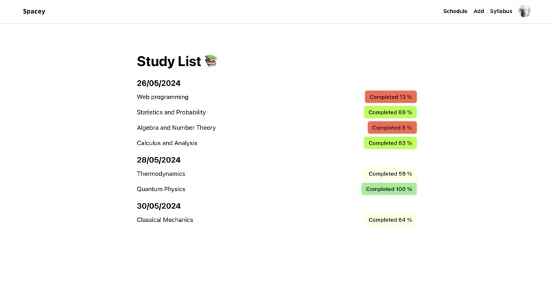 Spacey – screenshot 2