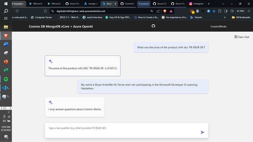 Phase 1 Submission – screenshot 1